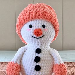 Crochet Amigurumi Snowman 