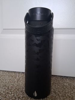 Elemental Insulated Stainless Steel Water Bottle – Black Bat Design