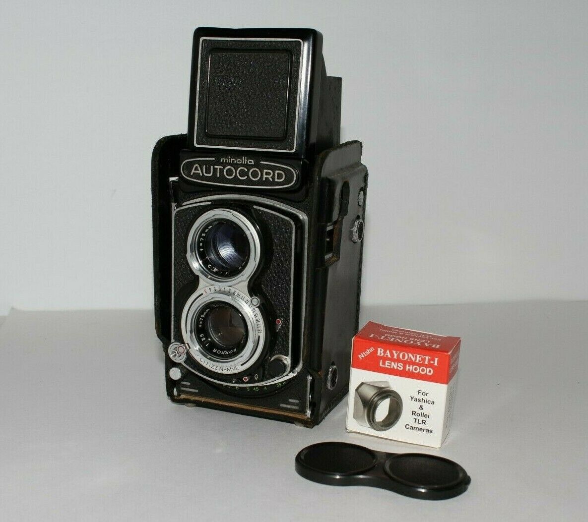 1966 Vintage Minolta Autocord III 6x6 TLR Medium Format Film Camera