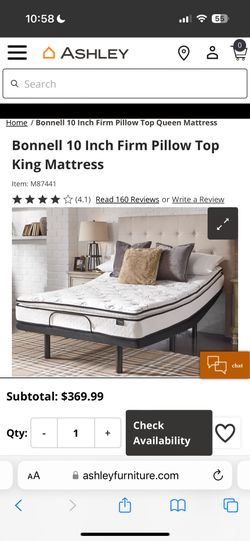 King Mattress 10in