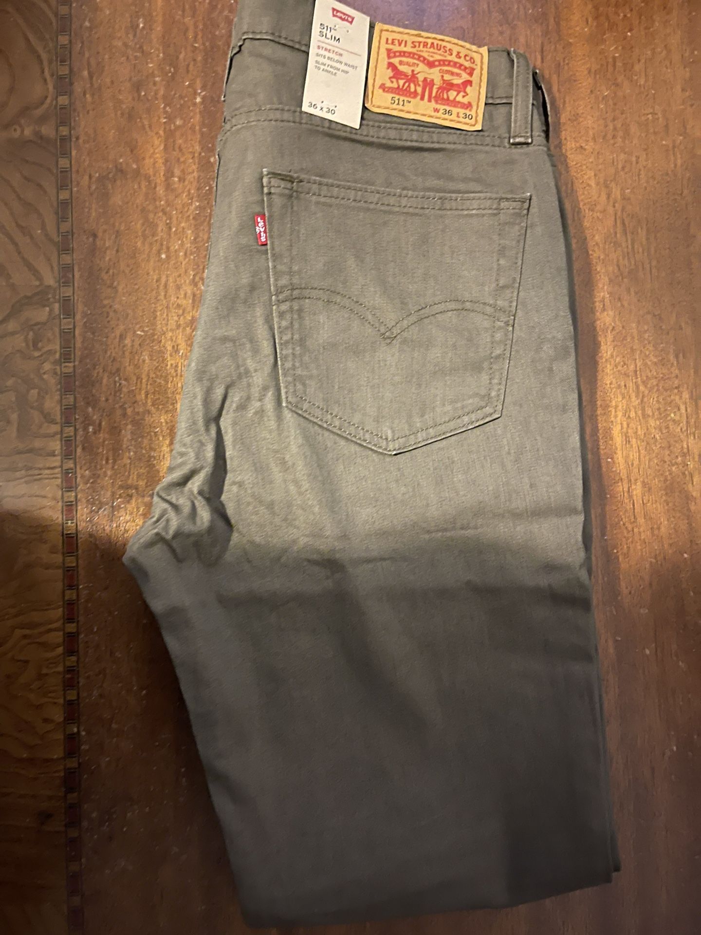 New Levis 511 For Man 36x30 Brown Color for Sale in Los Angeles