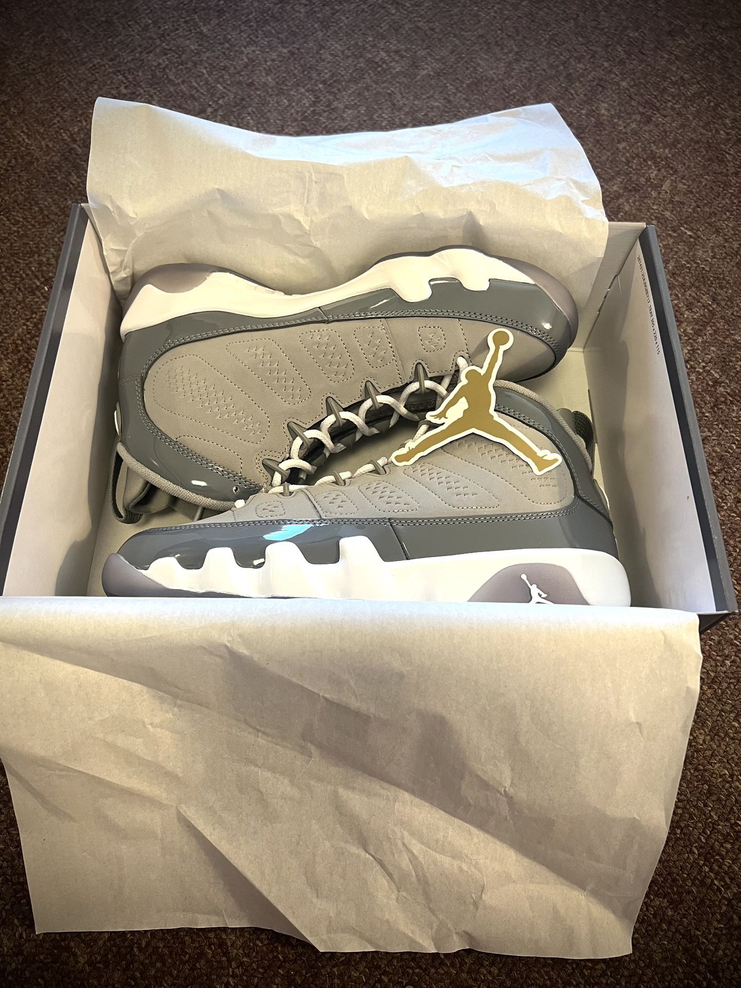 Jordan 9 Retro Cool Grey(2025) 6.5Y
