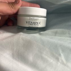 delfanti Milano vitamin C, and Shea, butter, moisturizing day cream