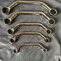 SAE Half Moon Wrench Set