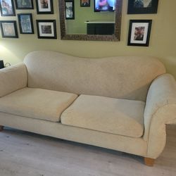 Clean Sofa and Love Seat