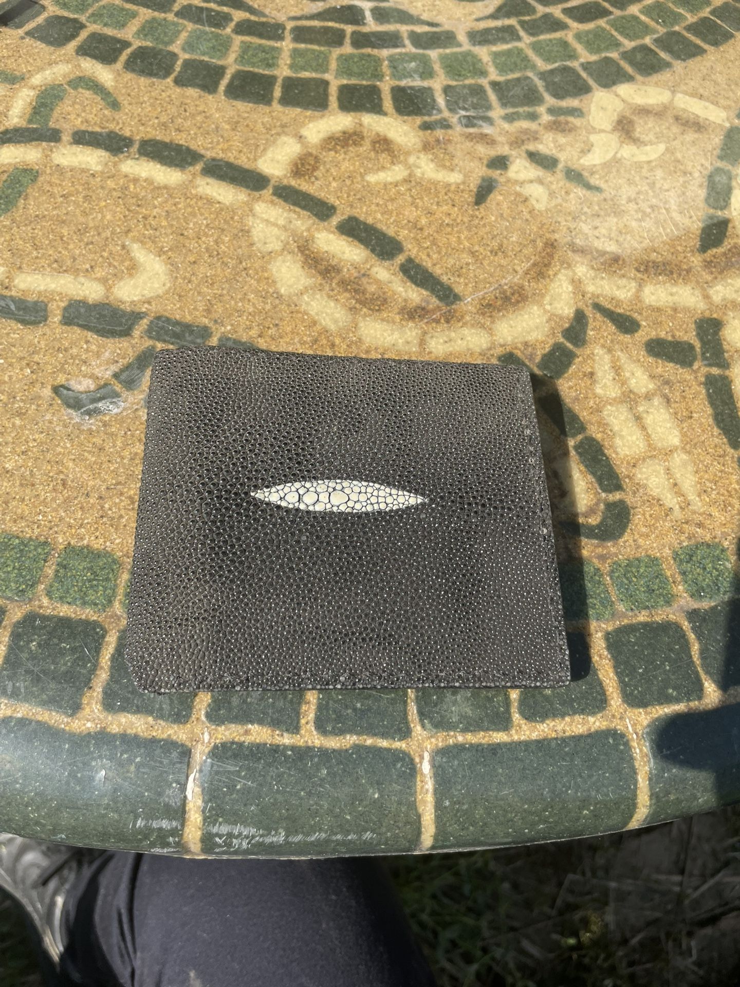 Genuine Stingray Leather Wallet