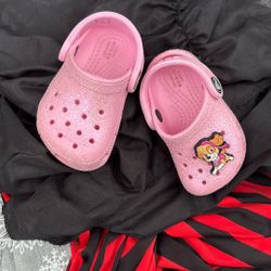 Toddler girl crocs 4C