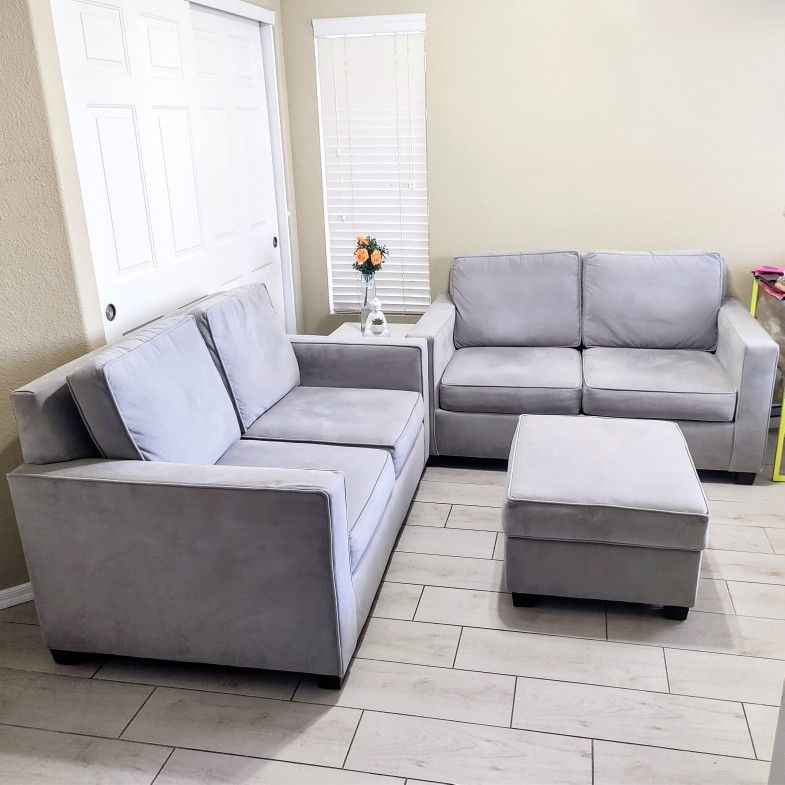 West ELM Henry Sleeper Sofa Set