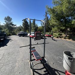 Bench Press And Pull Up Bar