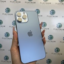 iPhone 13 Pro Max Unlocked 256Gb Sierra Blue Battery 85% Like New 1 Month Warranty!!!