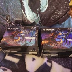 Magic The Gathering  Final Fantasy Gift Bundle [2] And All 4 Commader Deck Bundles