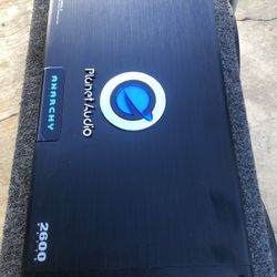 Planet Audio 2600 Watts 2 Channel Amplifier 