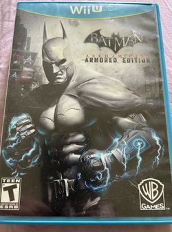 Wii U Batman Arkham City Armored Edition Game