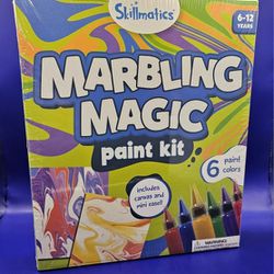 Skillmatics Marbling Magic Paint Kit for Kids