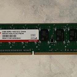 INNODISK 2GB DDR3L 1600 ECC DIMM M2A11(contact info removed)20440