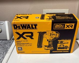 DEWALT 20V MAX XR Lithium-Ion 2-1/8 in. 18-Gauge Electric Cordless Brad Nailer Kit w/ 2.0Ah