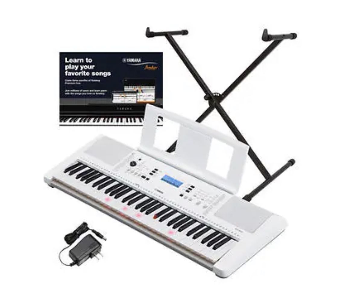 YAMAHA EZ300 Lighted Keyboard Bundle