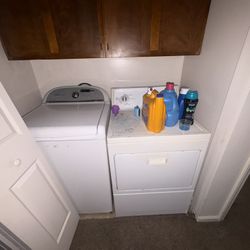 Washer and dryer