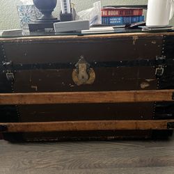 Antique Steamer Trunk