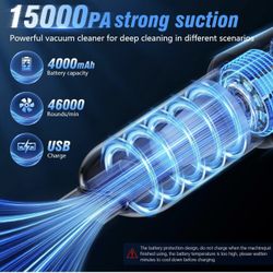 （New）💪💨 Car Vacuum Cleaner~brand New In Box