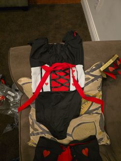 Queen of hearts women's costume