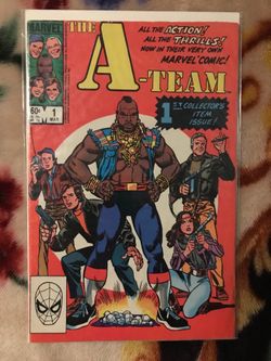 Vintage 1984 A Team comic