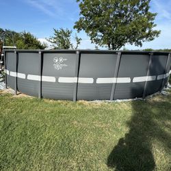 Round Frame Pool Set 24ft X52in