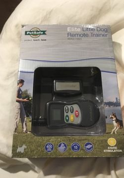 Dog remote training