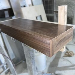 Floating Shelve Walnut Wood