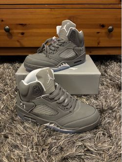 Wolf Gray 5s Size 9.5 Men’s Shoes