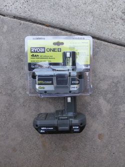 2 Ryobi 18v Batteries