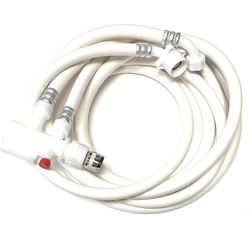 Shark Industrial 8 FT Countertop Dishwasher Fill and Drain Hose Kit with faucet adapter for all major brands (8)