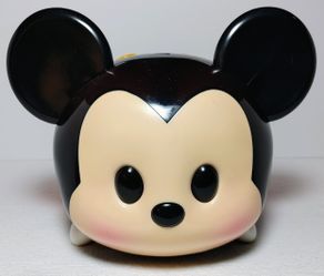 Disney Tsum Tsum Mickey Mouse Carrying Case with 2 Vinyl Mini Toys 