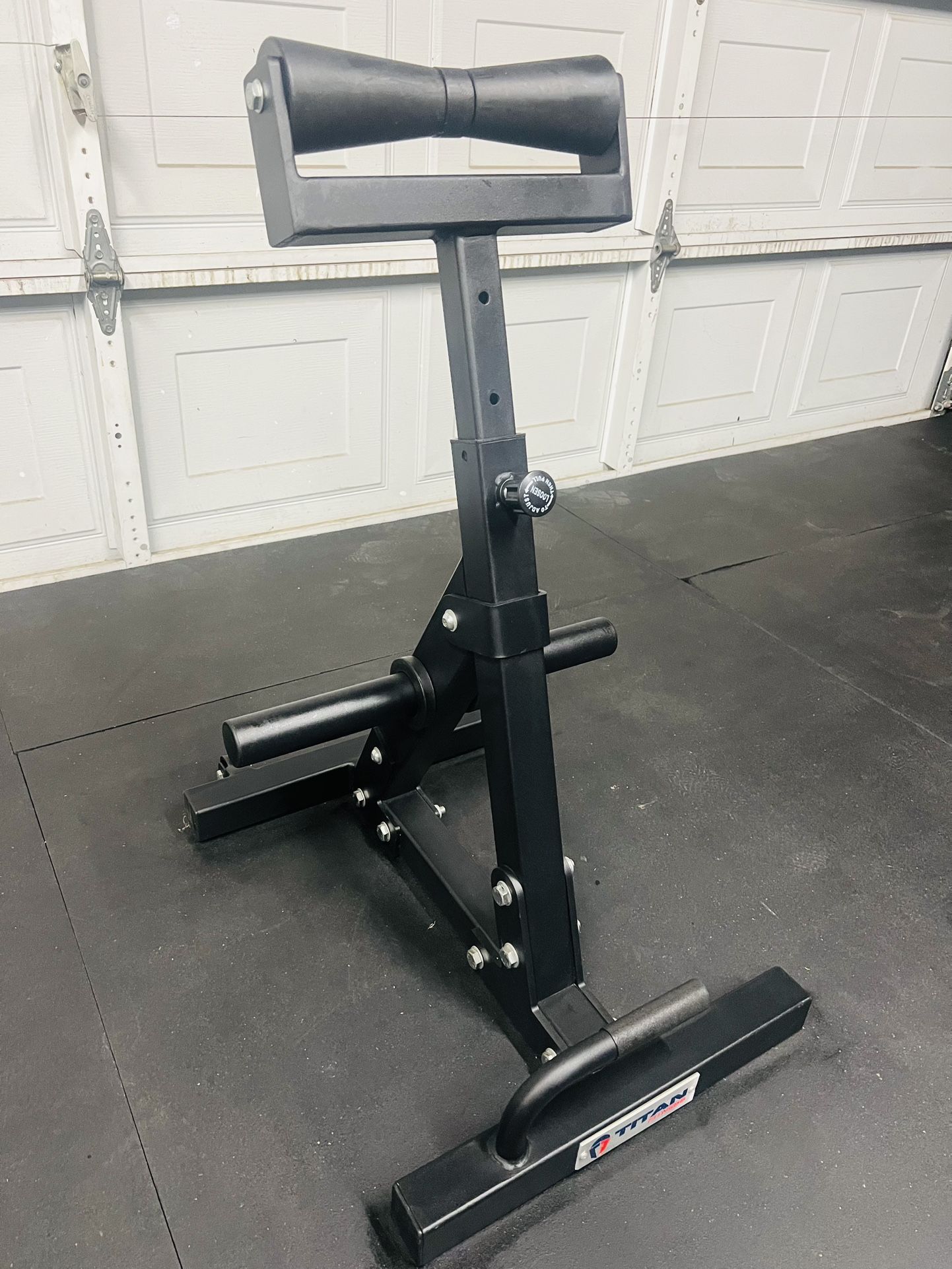 Weight Stand With Plate Storage