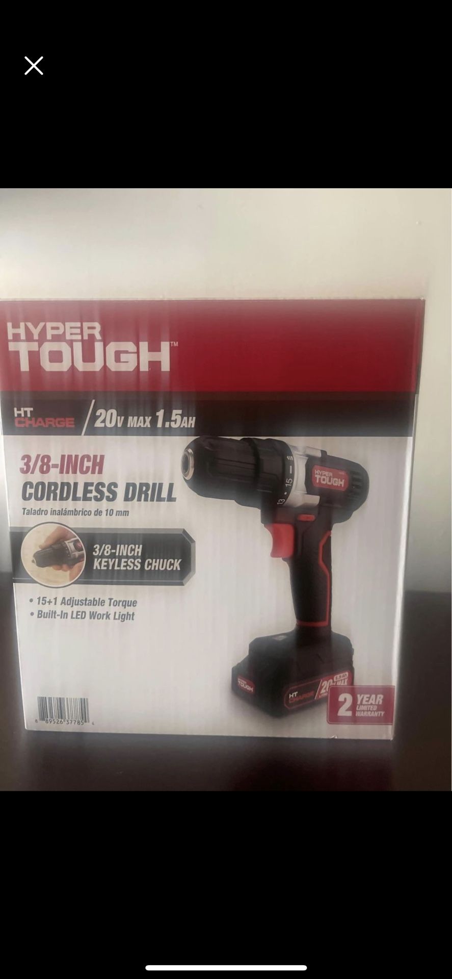 Cordless Drill Hyper Tough