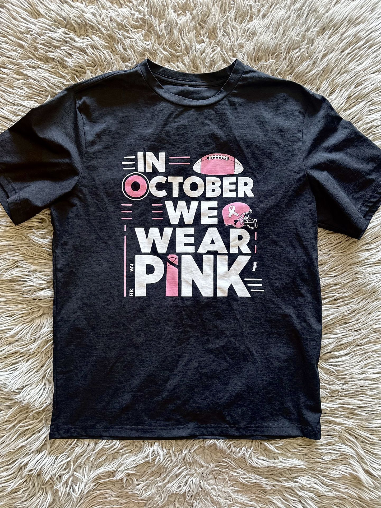 Men’s Cancer Awareness Shirt L
