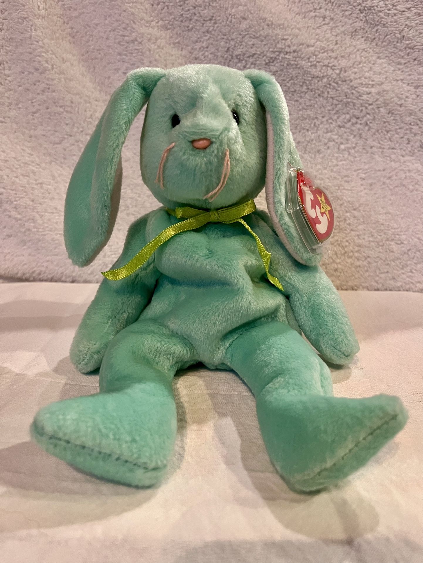 Ty Hippity Beanie Baby With Multiple Tag Errors Including “ORIGIINAL” Error