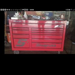 Snap On Tool Box With Some Tools