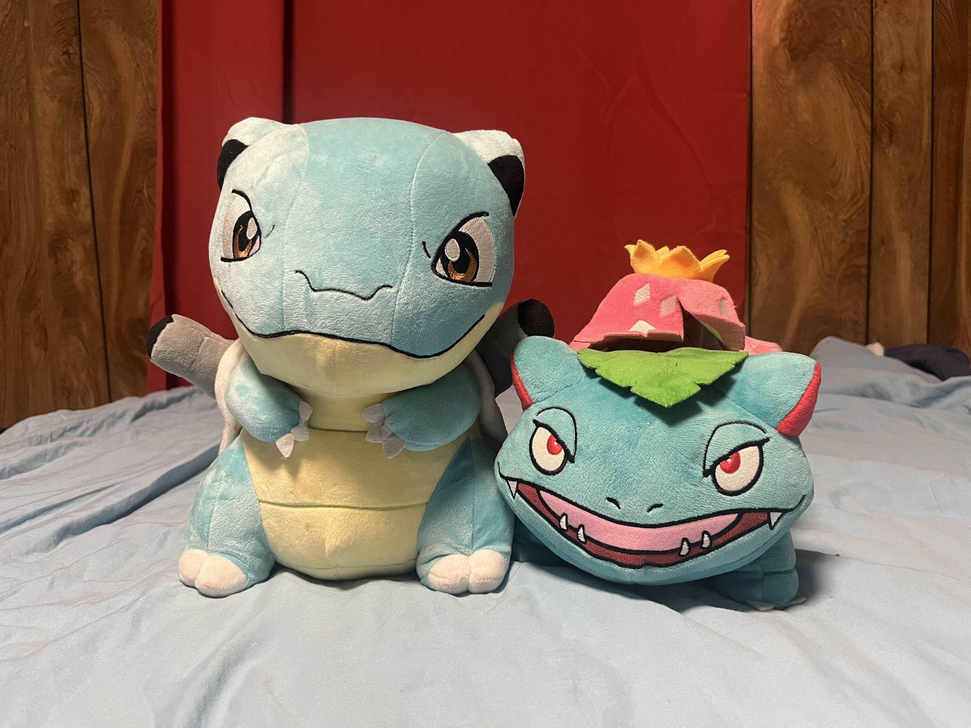 Pokemon Plush Blastoise And Venusaur