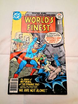 DC WORLD'S FINEST #243 Superman and Batman 1977  Vintage Comic....asking ONLY $10.00