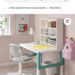 Kids Adjustable Desk & Chair Set – Great Condition!