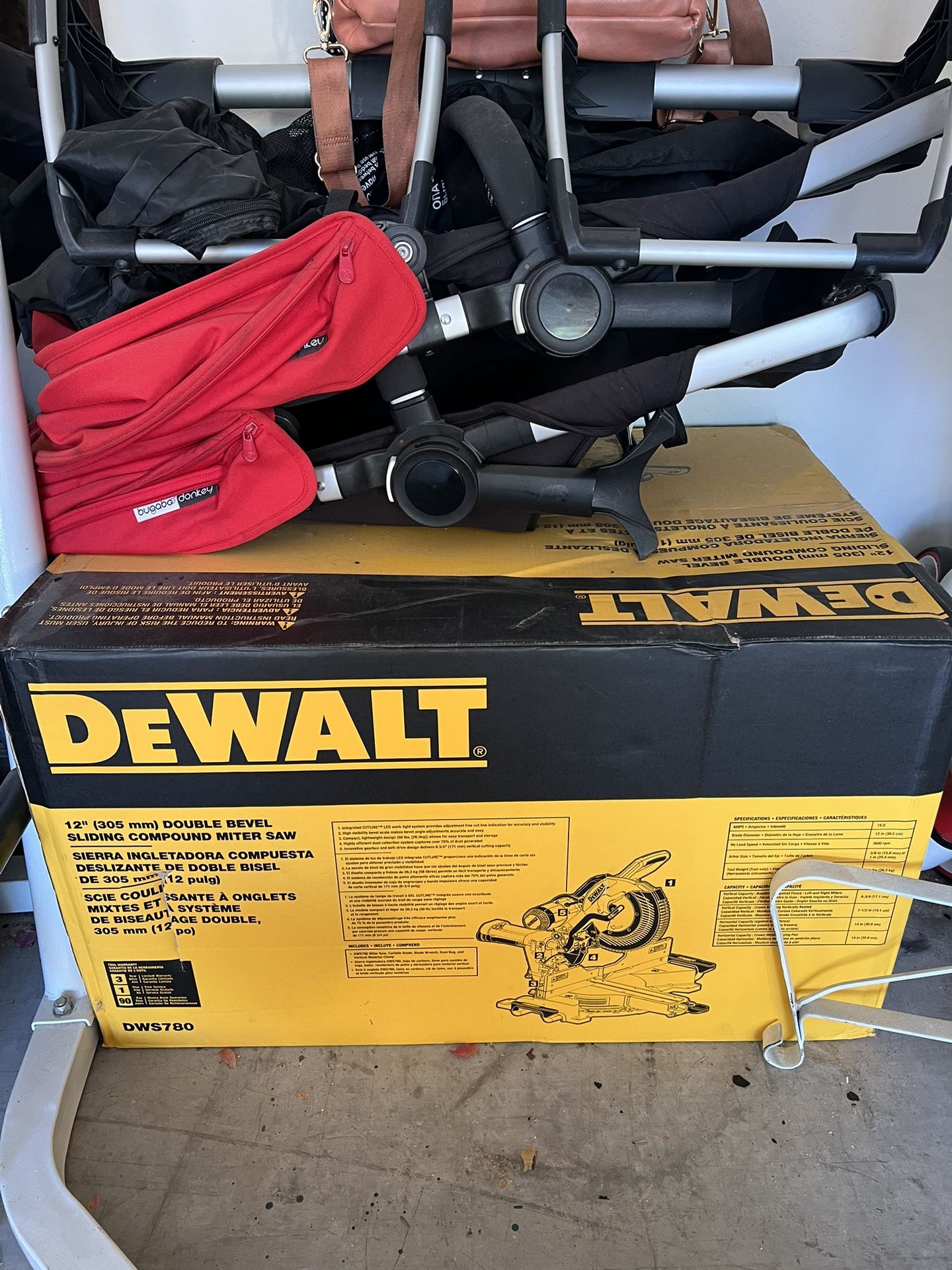 DWS780 12” Double Bevel Miter Saw