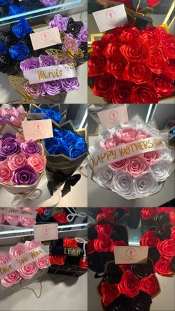Eternal rose bouquets