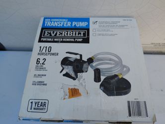 Water pump transfer pump non submersible