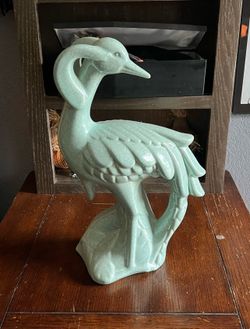 JARU Heron Crane Bird Figurine in excellent, mint condition.