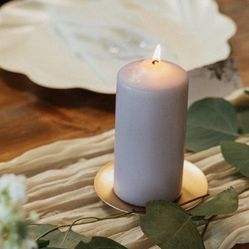 Pillar Candles - Light Lilac
