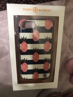 Tory Burch- iPhone 7 case- NEW w/ gift bag