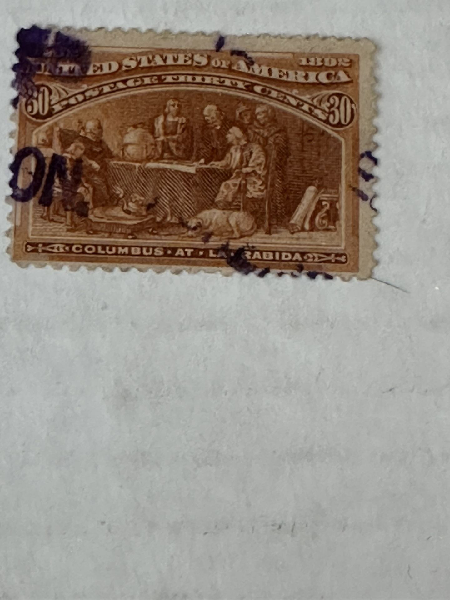United States 1893 Columbus Expedition 239 30 Cent Used Stamp