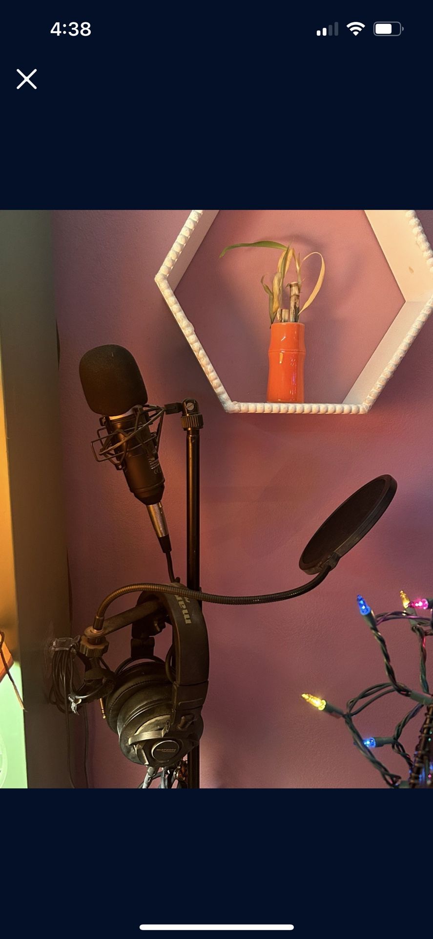 Mic • Stand • Headphones • Set