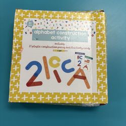 Alphabet Letter, Construction Activity